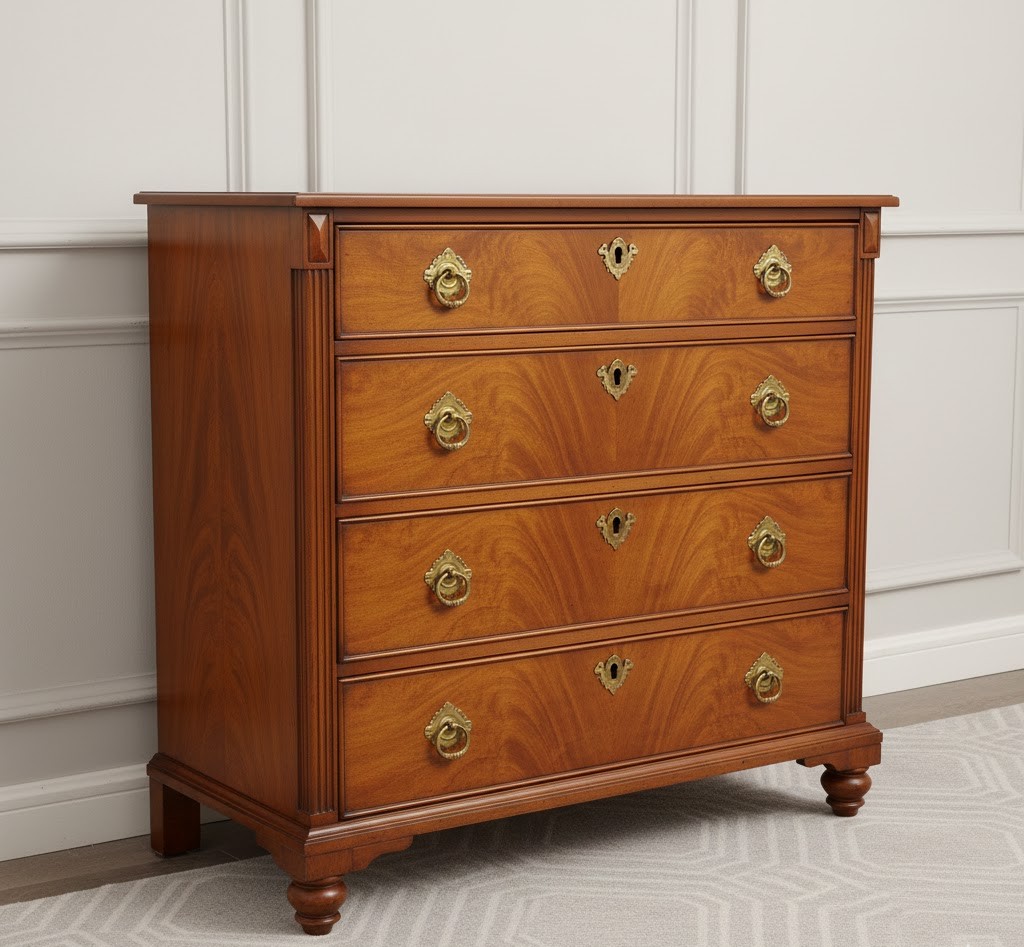Beautifully restored antique dresser